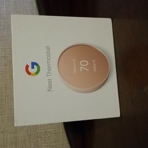 Google Nest Thermostat Rosier NWOT